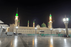 important places inside masjid al nabawi