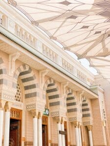 arquitectura de masjid al nabawi